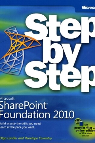 Cover of Microsoft SharePoint Foundation 2010 Step by Step