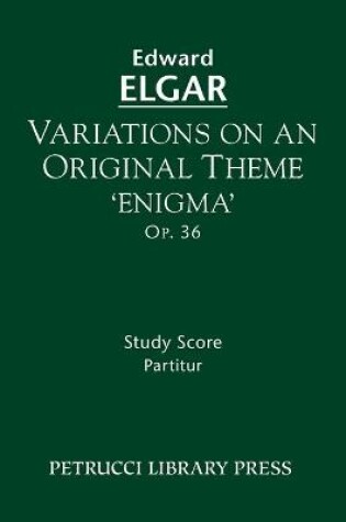 Cover of Variations on an Original Theme 'Enigma', Op.36