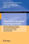 Book cover for Human Activity Recognition and Anomaly Detection