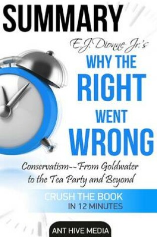 Cover of E.J. Dionne Jr's Why the Right Went Wrong Summary