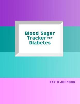 Book cover for Blood Sugar Tracker for Diabetes
