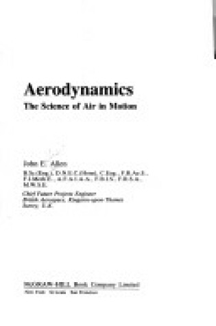 Cover of Aerodynamics, the Science of Air in Motion