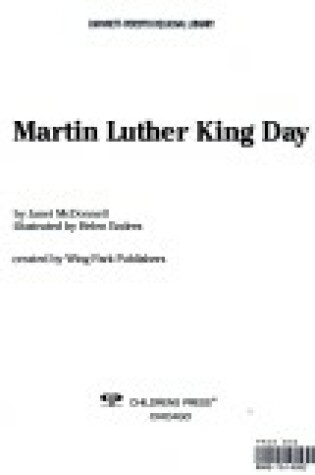 Cover of Martin Luther King Day