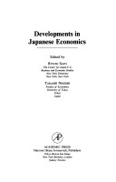 Book cover for Recent Developments in Japanese Economics