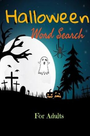 Cover of Halloween Word search for adults