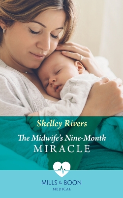 Book cover for The Midwife's Nine-Month Miracle