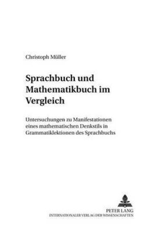 Cover of Sprachbuch Und Mathematikbuch Im Vergleich