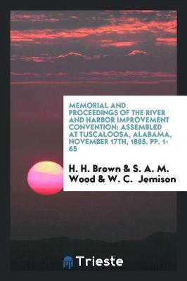 Book cover for Memorial and Proceedings of the River and Harbor Improvement Convention