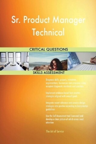 Cover of Sr. Product Manager Technical Critical Questions Skills Assessment