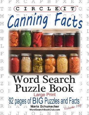 Book cover for Circle It, Canning Facts, Word Search, Puzzle Book