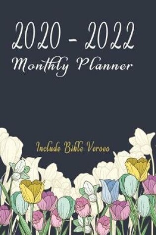 Cover of Christian Monthly Planner 2020-2022