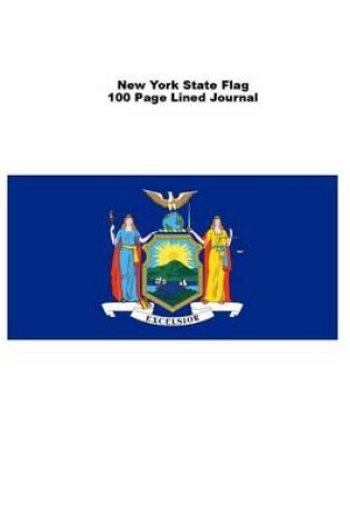 Cover of New York State Flag 100 Page Lined Journal