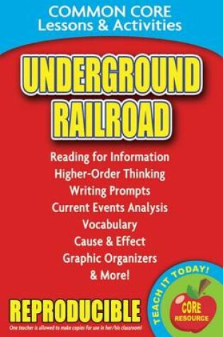 Cover of Underground Railroad