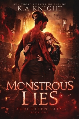 Book cover for Monstrous Lies
