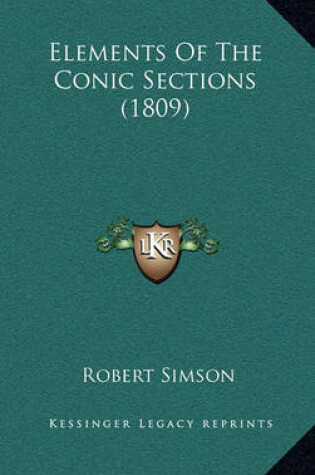 Cover of Elements of the Conic Sections (1809)