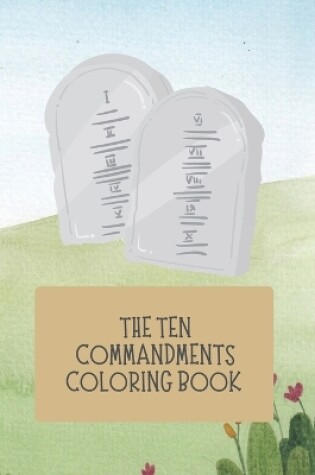 Cover of The Ten Commandments Coloring Book