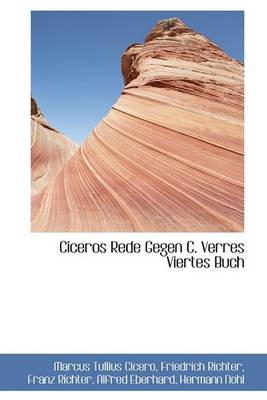 Book cover for Ciceros Rede Gegen C. Verres Viertes Buch