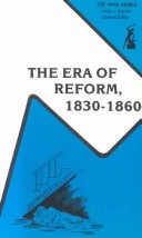 Book cover for The Era of Reform, 1830-1860