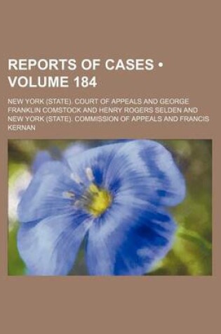 Cover of Reports of Cases (Volume 184)