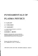 Book cover for Fundamentals of Plasma Physics