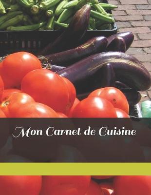 Book cover for Mon Carnet de Cuisine