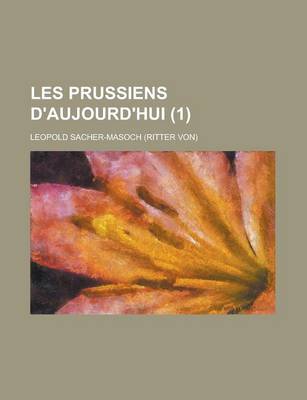 Book cover for Les Prussiens D'Aujourd'hui (1)