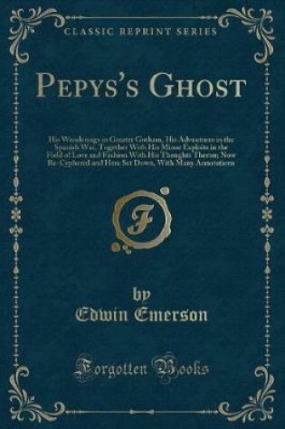 Cover of Pepys's Ghost