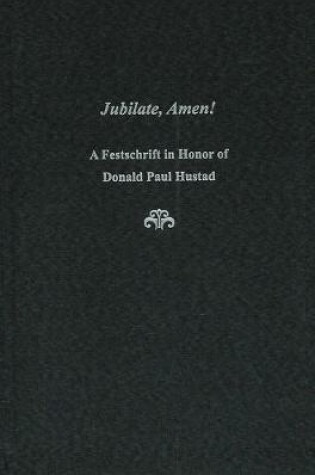 Cover of Jubilate, Amen!