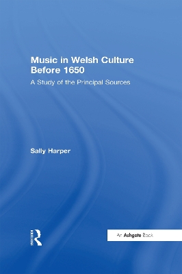 Book cover for Music in Welsh Culture Before 1650