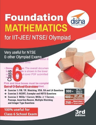 Cover of Foundation Mathematics for Iit-Jee/ Ntse/ Olympiad Class 63rd Edition