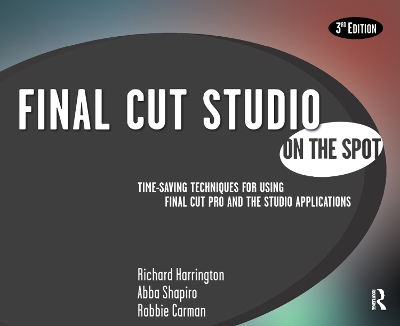 Book cover for Final Cut Studio On the Spot
