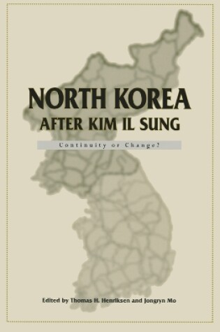 Cover of North Korea after Kim Il Sung