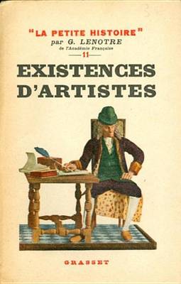 Book cover for Existences D'Artistes