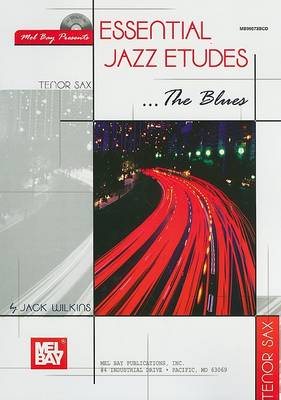 Book cover for Essential Jazz Etudes... the Blues for Tenor Sax