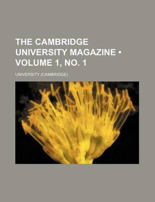 Book cover for The Cambridge University Magazine