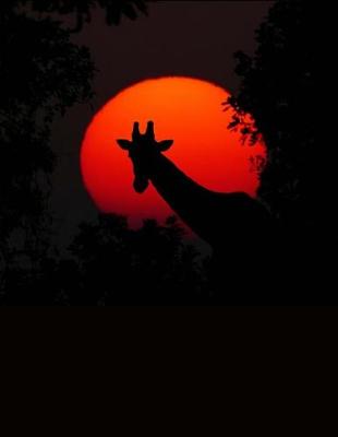 Book cover for Giraffe in an Africa Sunset Journal