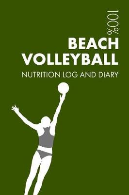 Book cover for Womens Beach Volleyball Sports Nutrition Journal