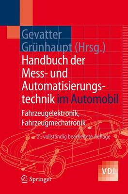 Cover of Handbuch der Mess- und Automatisierungstechnik im Automobil