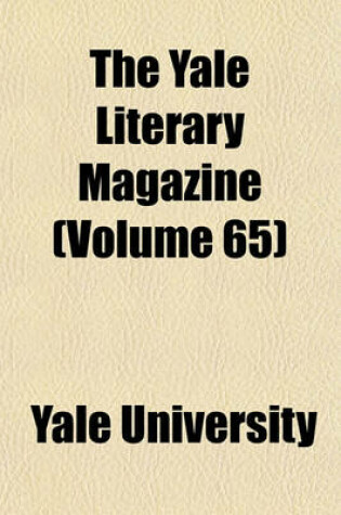 Cover of The Yale Literary Magazine (Volume 65)