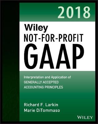 Book cover for Wiley Not-for-Profit GAAP 2018