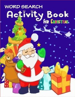 Book cover for Word Search Activity Book For Christmas