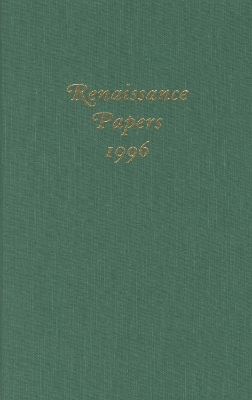 Book cover for Renaissance Papers 1996