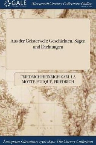 Cover of Aus Der Geisterwelt