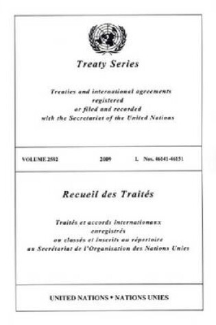 Cover of Treaty Series 2592