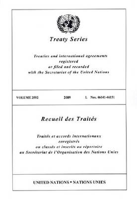 Book cover for Treaty Series 2592