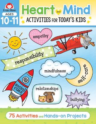 Book cover for Heart and Mind Activities for Today's Kids Workbook, Age 10 - 11