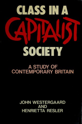 Cover of Class in a Capitalist Society