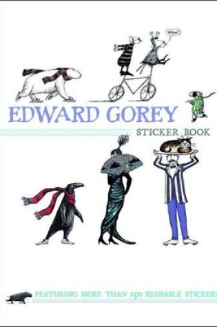 Cover of Edward Gorey Sticker Book