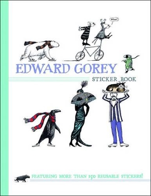 Book cover for Edward Gorey Sticker Book