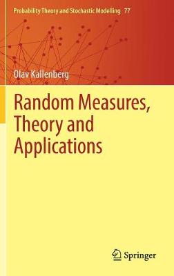 Book cover for Random Measures, Theory and Applications